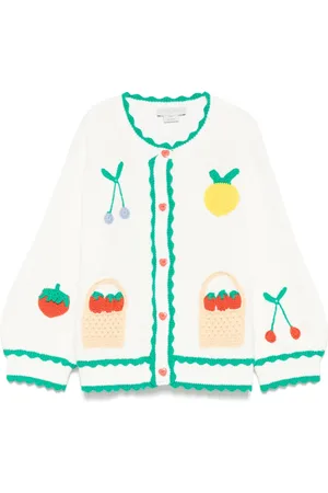 Stella McCartney Cardigan med frugtbroderi