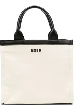 Msgm Tote med logomærke