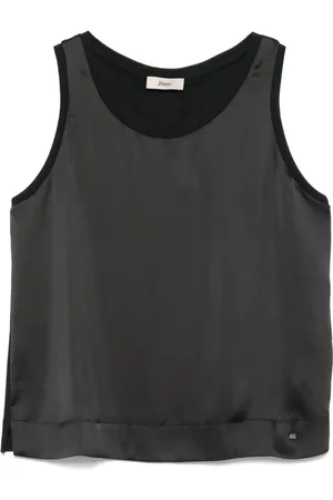 HERNO Top i satin