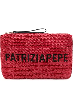 Patrizia Pepe Clutch med broderet logo