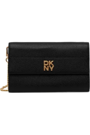 DKNY Pung i læder med kæde