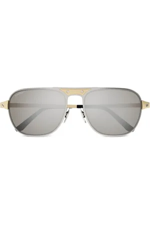 Cartier Fyrkantiga solglasögon