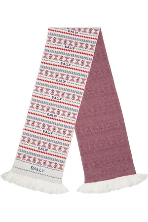 Bally Mountain tørklæde i jacquard