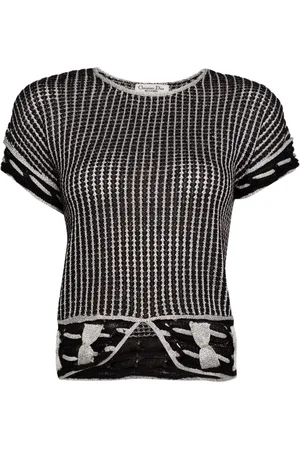 Dior Kortærmet strikket top