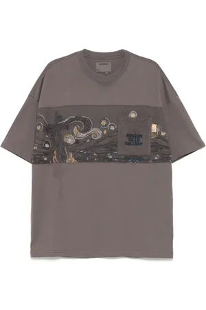 Musium Div. T-shirt med logobroderi