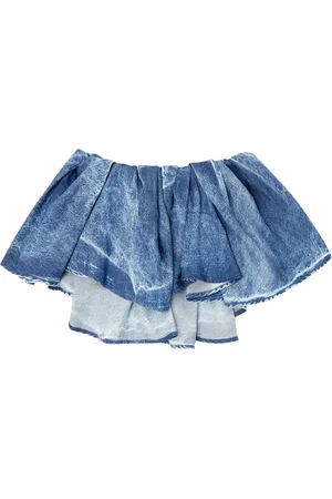 Diesel Asymmetrisk denimnederdel