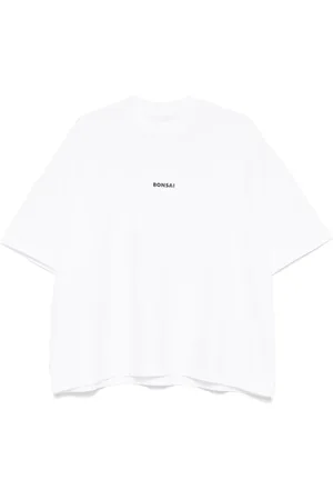 BONSAI T-shirt i jersey-tekstur