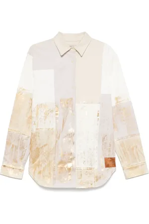 GARCIAS Skjorte med patchwork