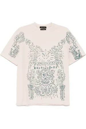 JUNTAE KIM T-shirt med grafisk tryk