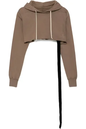 Rick Owens Cropped hættetrøje