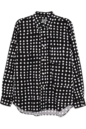 Comme des Garçons Filip Pagowski skjorte med polkaprikker