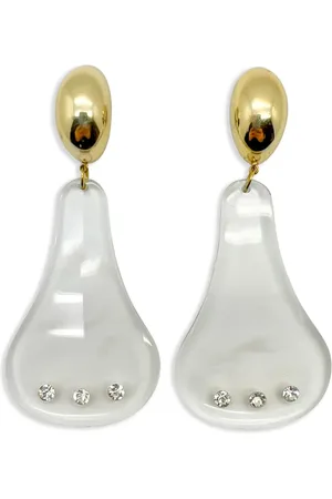 JENNIFER GIBSON JEWELLERY Pre-owned Space Age clipsörhängen från 1970-talet