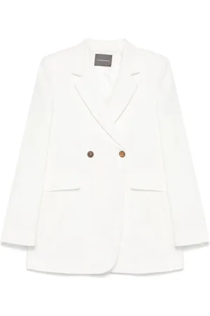 LORENA ANTONIAZZI Blazer med sildebensmønster