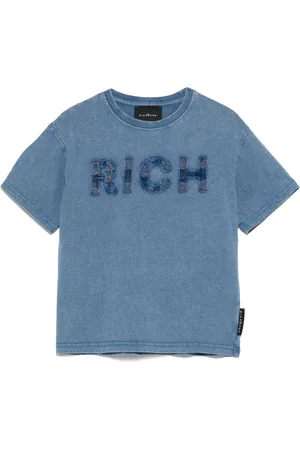 John Richmond T-shirt med logomærke