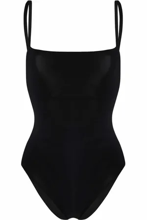 Lido Slip-on badedragt med firkantet halsudskæring