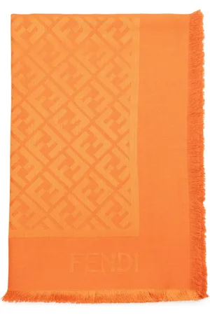 Fendi Sjal med FF-motiv