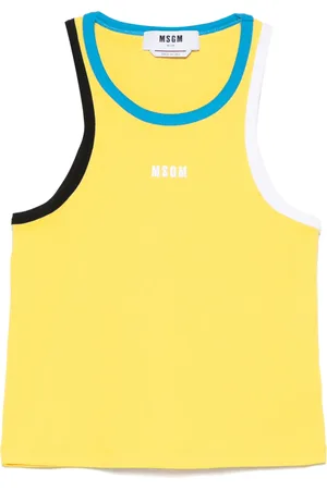 Msgm Tanktop med kontrastkant