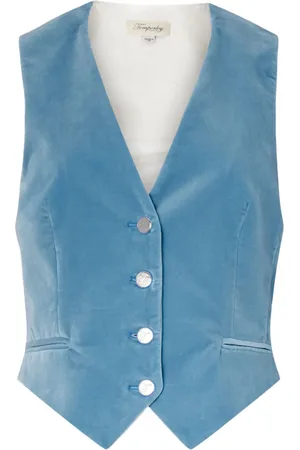 TEMPERLEY LONDON Vest i velour