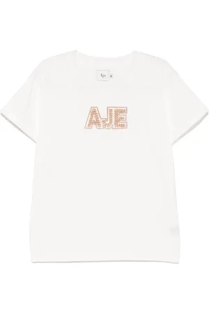 AJE Devotion T-shirt med flettet logo