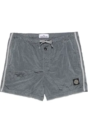 Stone Island Badeshorts med kompasmærke