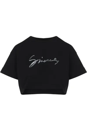 Givenchy Kort t-shirt med logotyp
