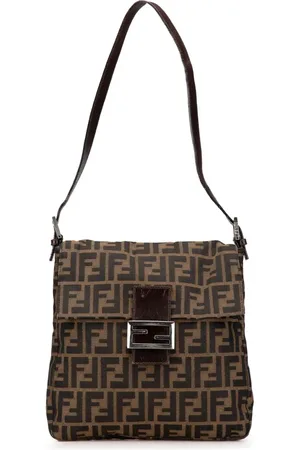 Fendi 2000-2010 Zucca Canvas skuldertaske