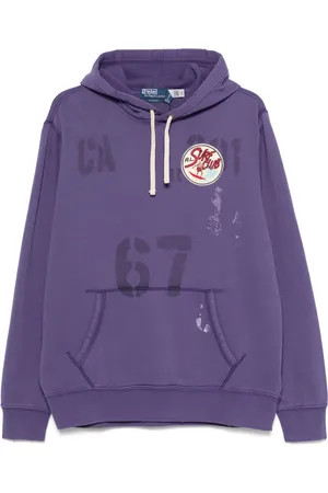 Ralph Lauren Hoodie med logotyp