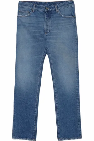 Palm Angels Jeans med lige ben og bandana-mærke