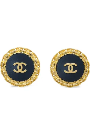 CHANEL CC øreclips fra 1990-2000