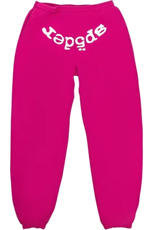 Sp5der OG Web V2 Pink joggingbukser