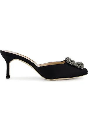 Manolo Blahnik 50 mm Hangisimu mules