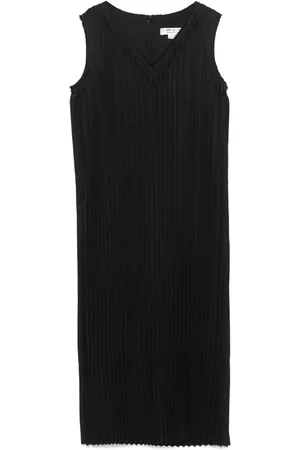 Comme des Garçons Mellemlang plisseret kjole