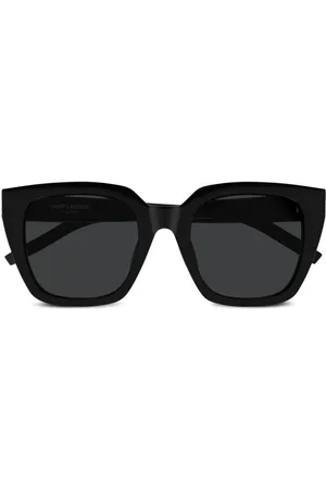 Saint Laurent Solbriller med firkantet stel