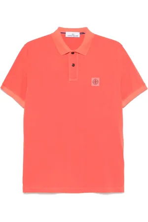 Stone Island Polo med kompasmærke