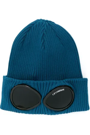 C.P. Company Ribbet hue med goggles-detalje