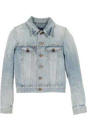 Saint Laurent Denimjakke med broderi fra 00