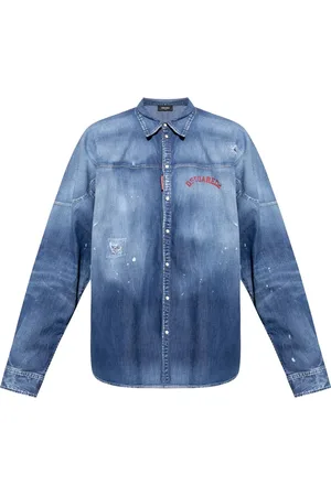 Dsquared2 Skjorte med logotryk