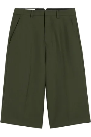 Ami Bermuda-shorts med brede ben