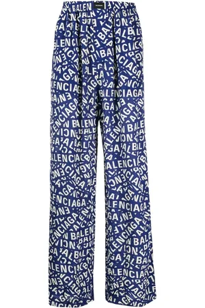 Balenciaga Pyjamasbukser med logotryk