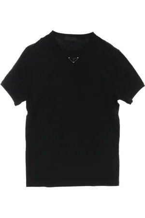 Prada T-shirt med trekantet logo fra 2010