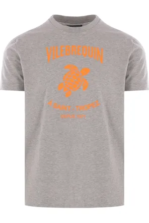 Vilebrequin T-shirt med grafisk tryk og rund hals