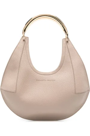 Elisabetta Franchi Liten totebag med strassprytt handtag