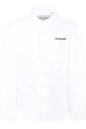 Trussardi Skjorte med broderet logo