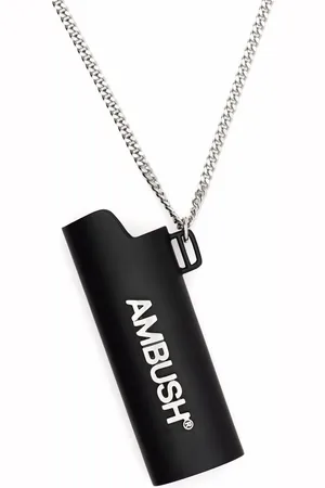 AMBUSH Halskæde med lighter-vedhæng