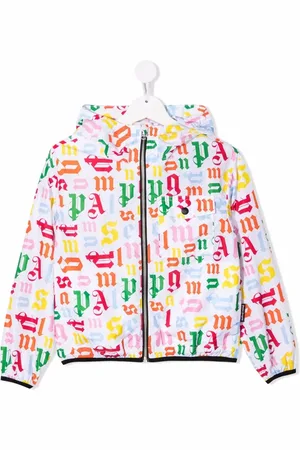 Palm Angels Vindjakke med logotryk