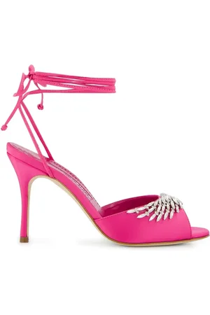 Manolo Blahnik 90 mm Plumena sandaler