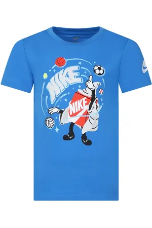 Nike T-shirt med grafisk tryk og rund hals