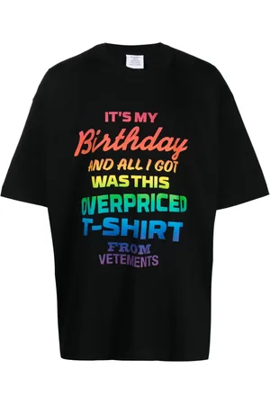 Vetements T-shirt med grafisk tryk