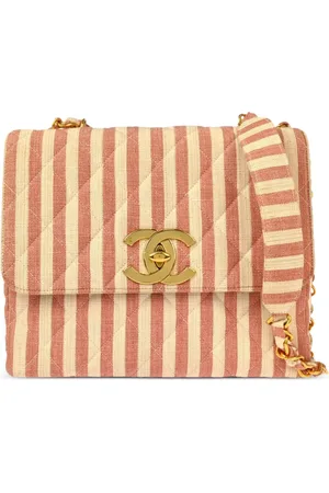 CHANEL Skuldertaske med flaplukning fra 1995
