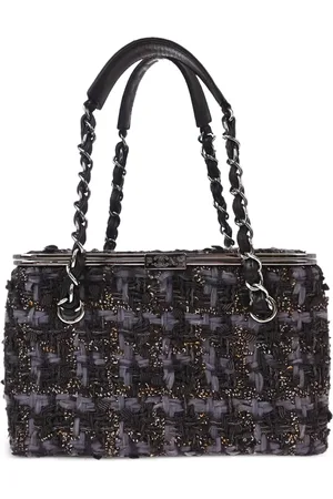CHANEL Vanity tote i tweed fra 2006